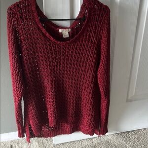 Women's Lucky Brand Burgundy Sweater ✨